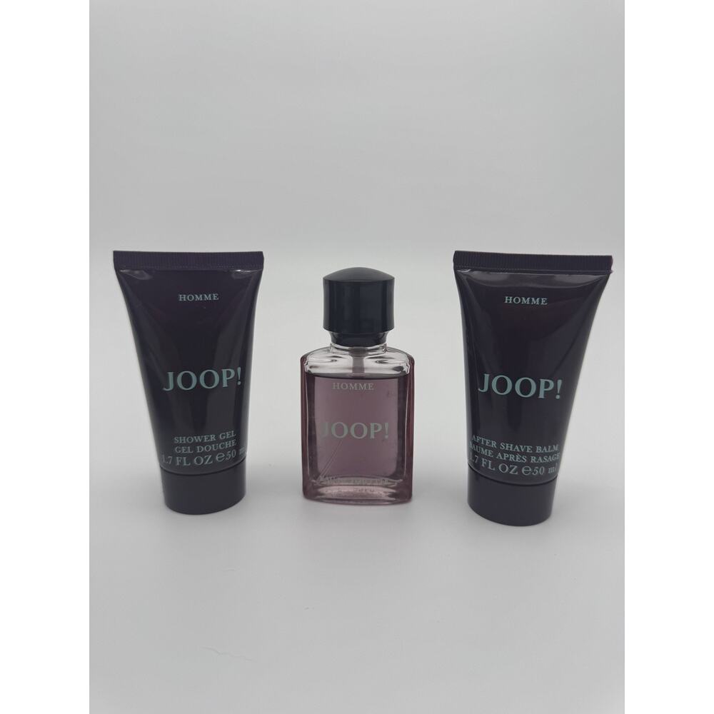 Homme by Joop! 3pc Set Cologne for Men 1oz Shower Gel & After Shave 1.7oz NEW!